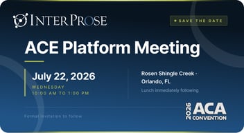 July 22, 2026 ACE Platform Meeting Save the Date